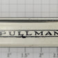 Lionel RS-PULL2 "Pullman" Framed Ornamental Cartouche Roman Serif Rubber Stamp