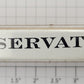 Lionel RS-OBS2 "Observation" Passenger Car Extended Roman Serif Rubber Stamp