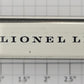 Lionel RS-TLL7 "The Lionel Lines" Extended Medium Roman Serif Rubber Stamp