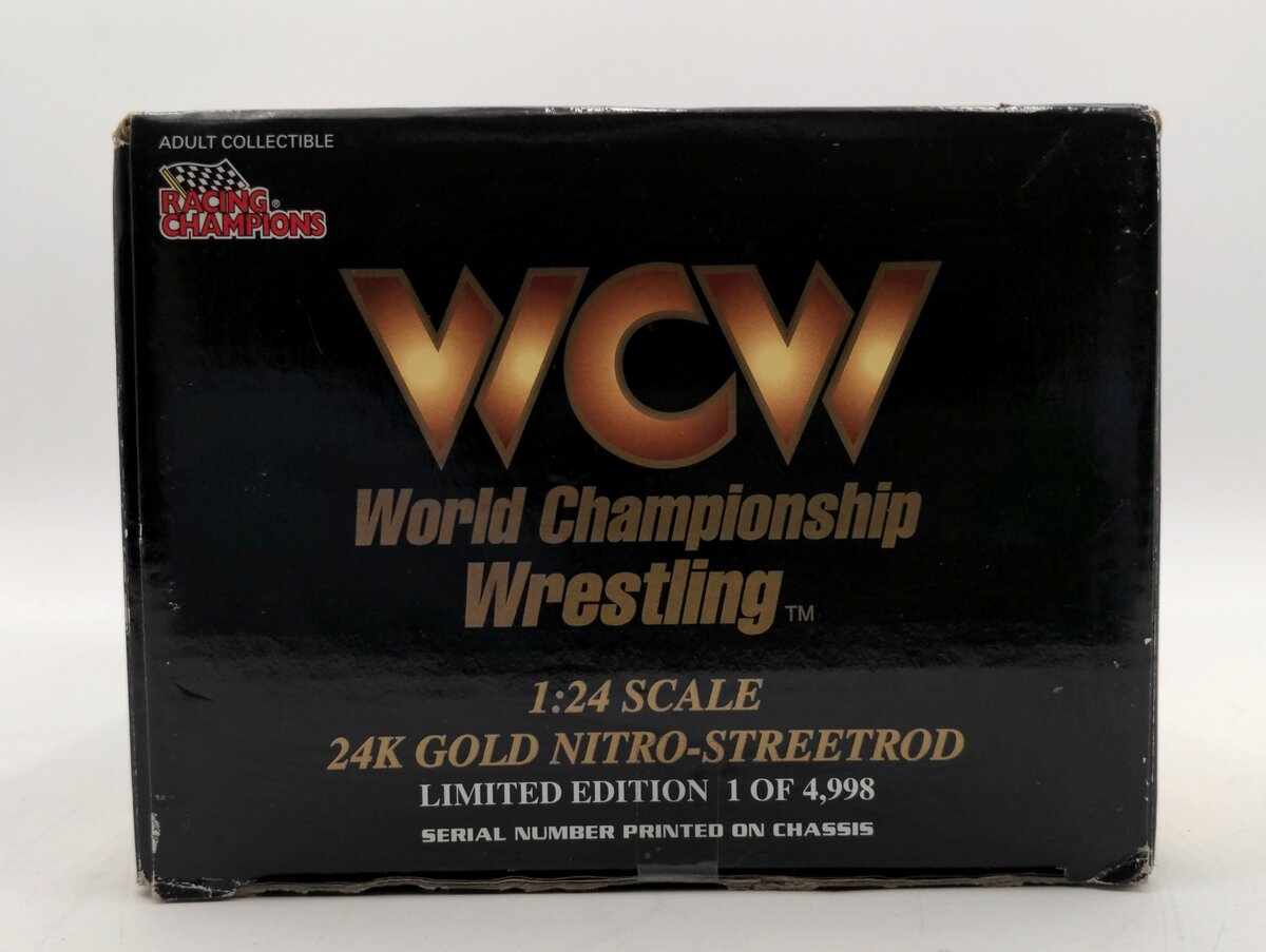 Racing Champions 03358H 1:24 Scale WCW 24K Gold Nitro-Street Rod