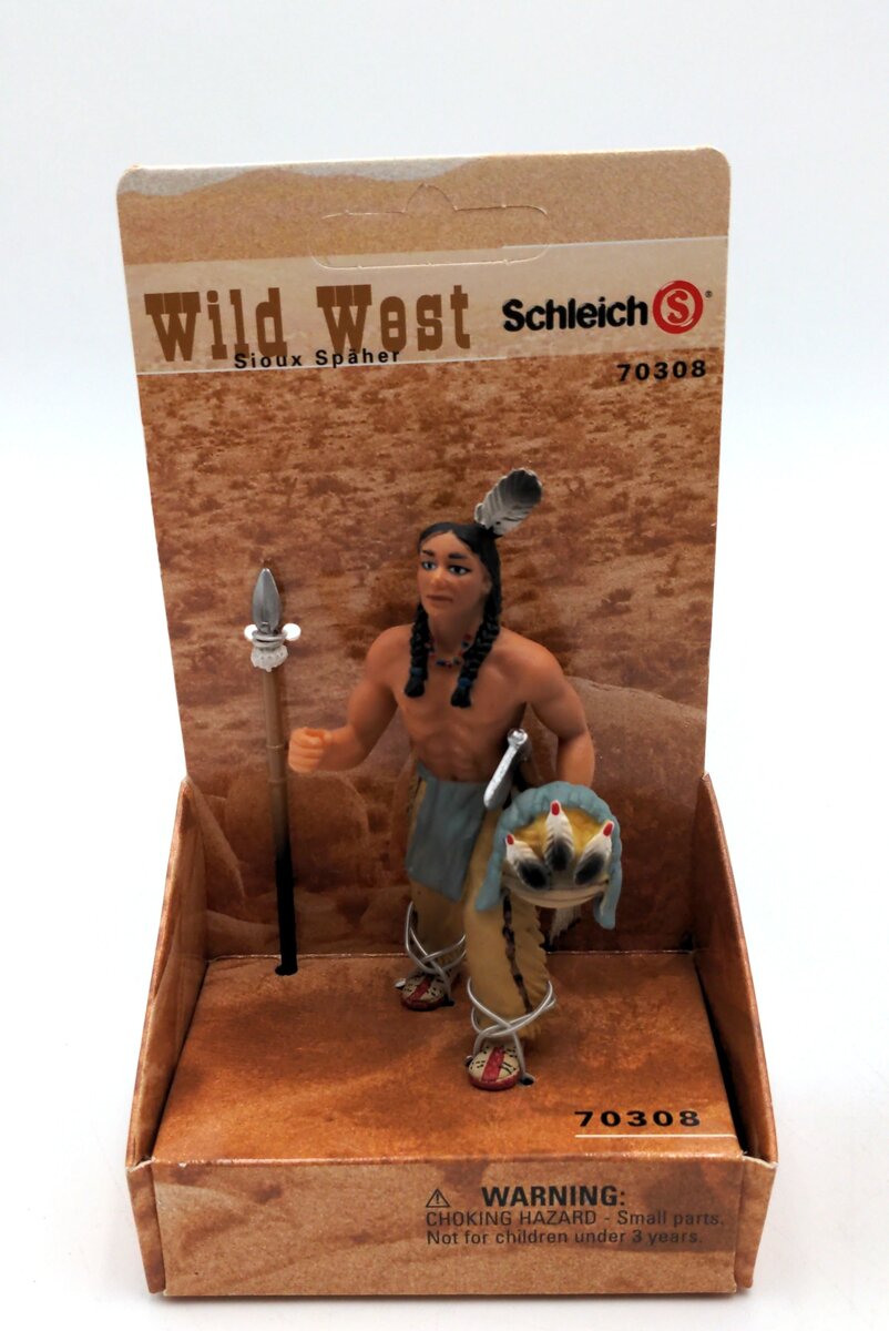 Schleich 70308 Wild West Sioux Scout/Spaher Figure