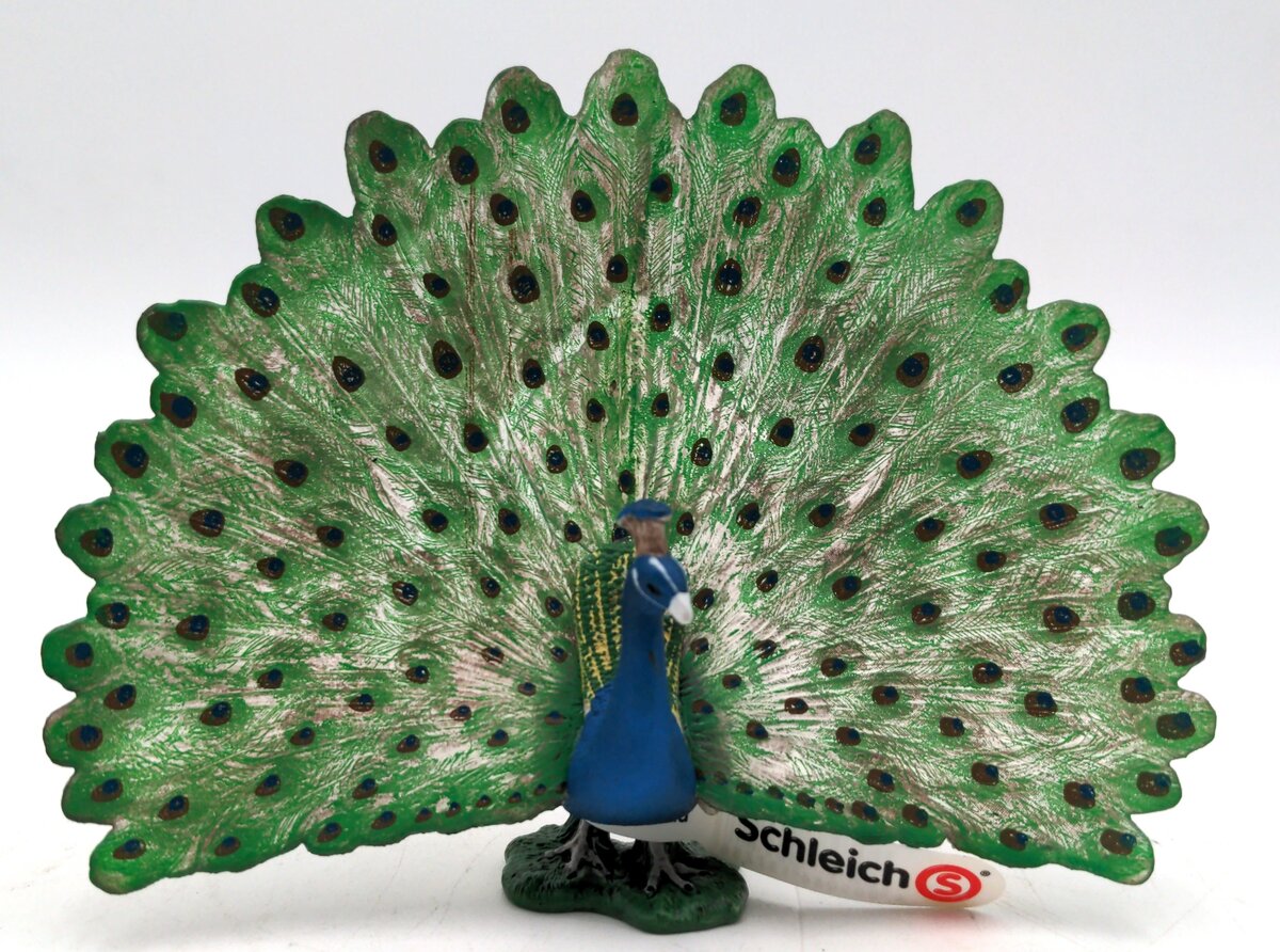 Schleich 73527 Heavy Duty Plastic Peacock
