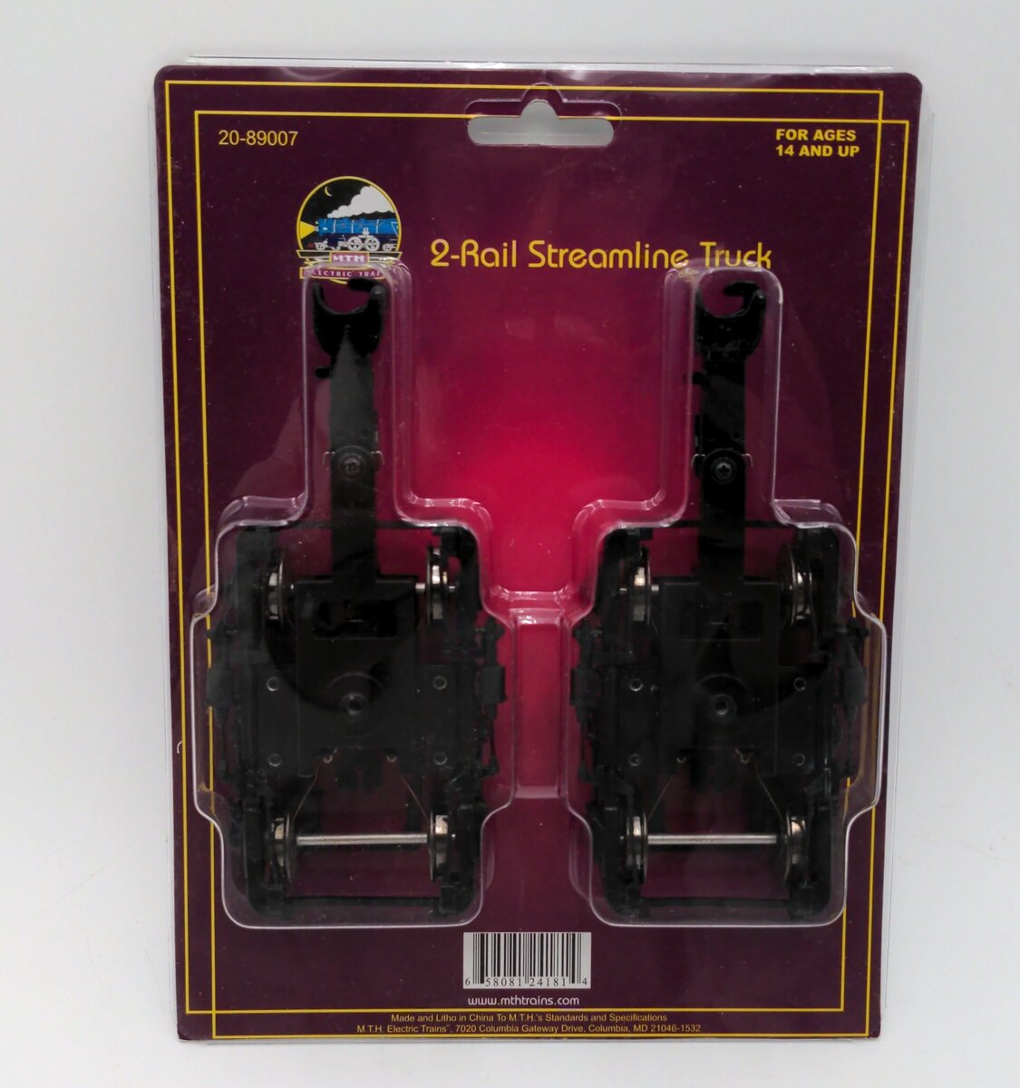 MTH 20-89007 2-Rail Streamline Truck