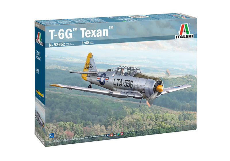 Italeri 92652 1:48 T-6G Texan Fighter Aircraft Plastic Model Kit