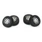 Pro-Line Racing 1025310 1:16 Mirage TT F/R Tires MTD Silver Impulse (Pack of 4)