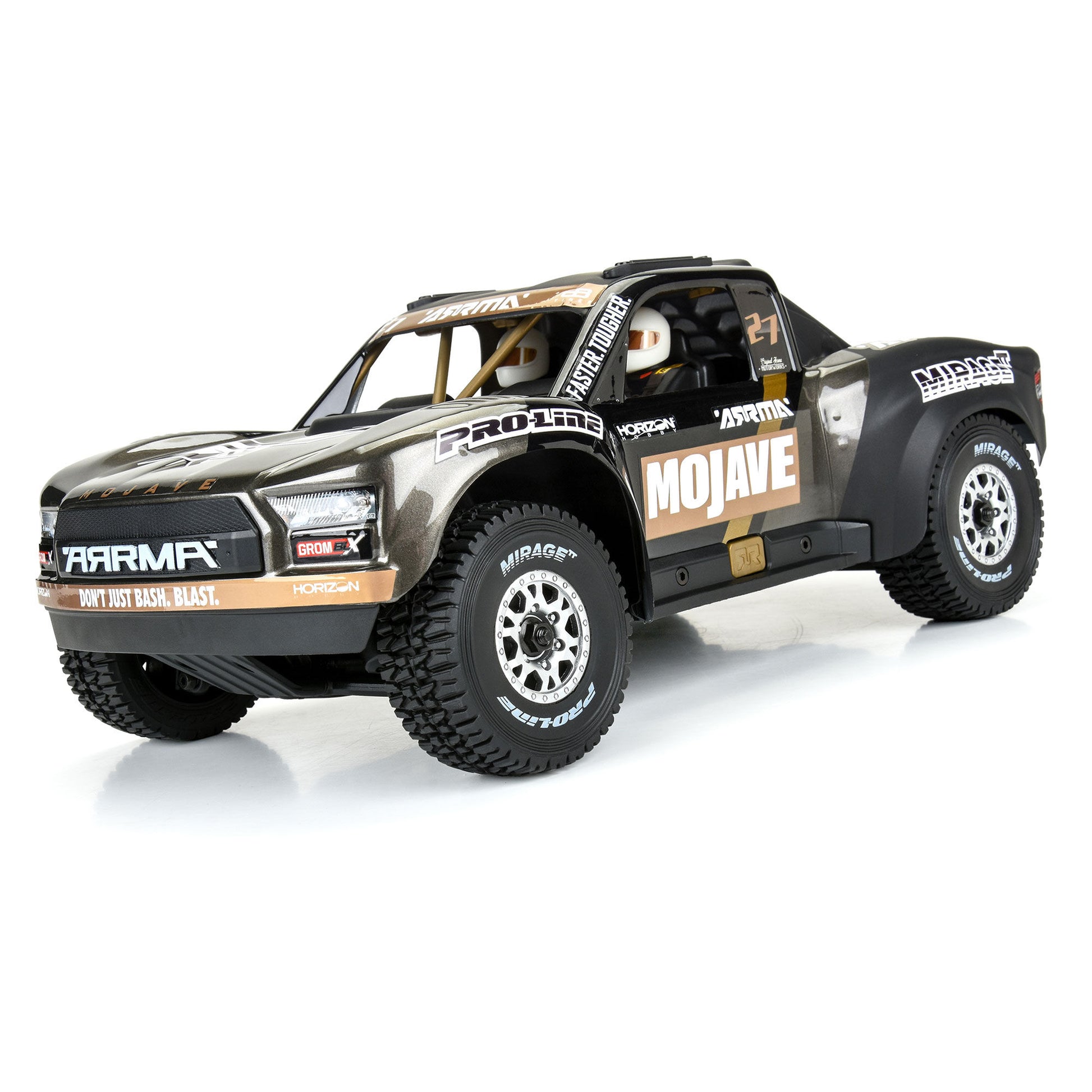 Pro-Line Racing 1025310 1:16 Mirage TT F/R Tires MTD Silver Impulse (Pack of 4)