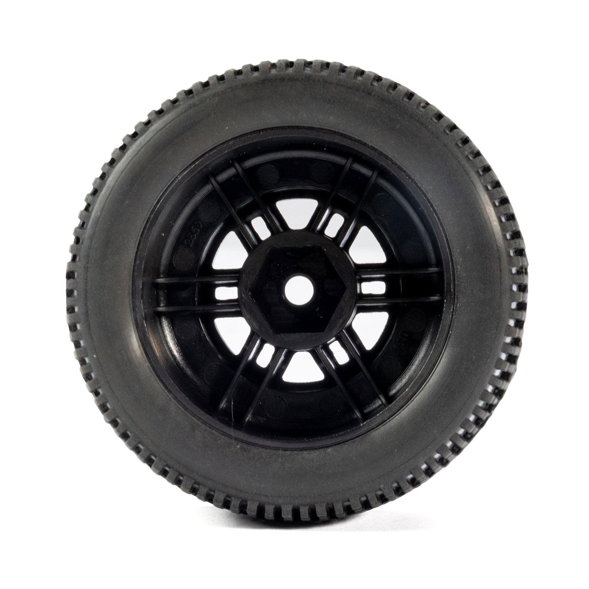Pro-Line Racing 1028510 1:16 King Pin Front/Rear Tires MTD Black Split Six (4)