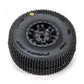 Pro-Line Racing 1028510 1:16 King Pin Front/Rear Tires MTD Black Split Six (4)