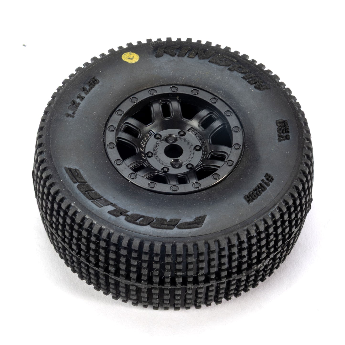 Pro-Line Racing 1028510 1:16 King Pin Front/Rear Tires MTD Black Split Six (4)