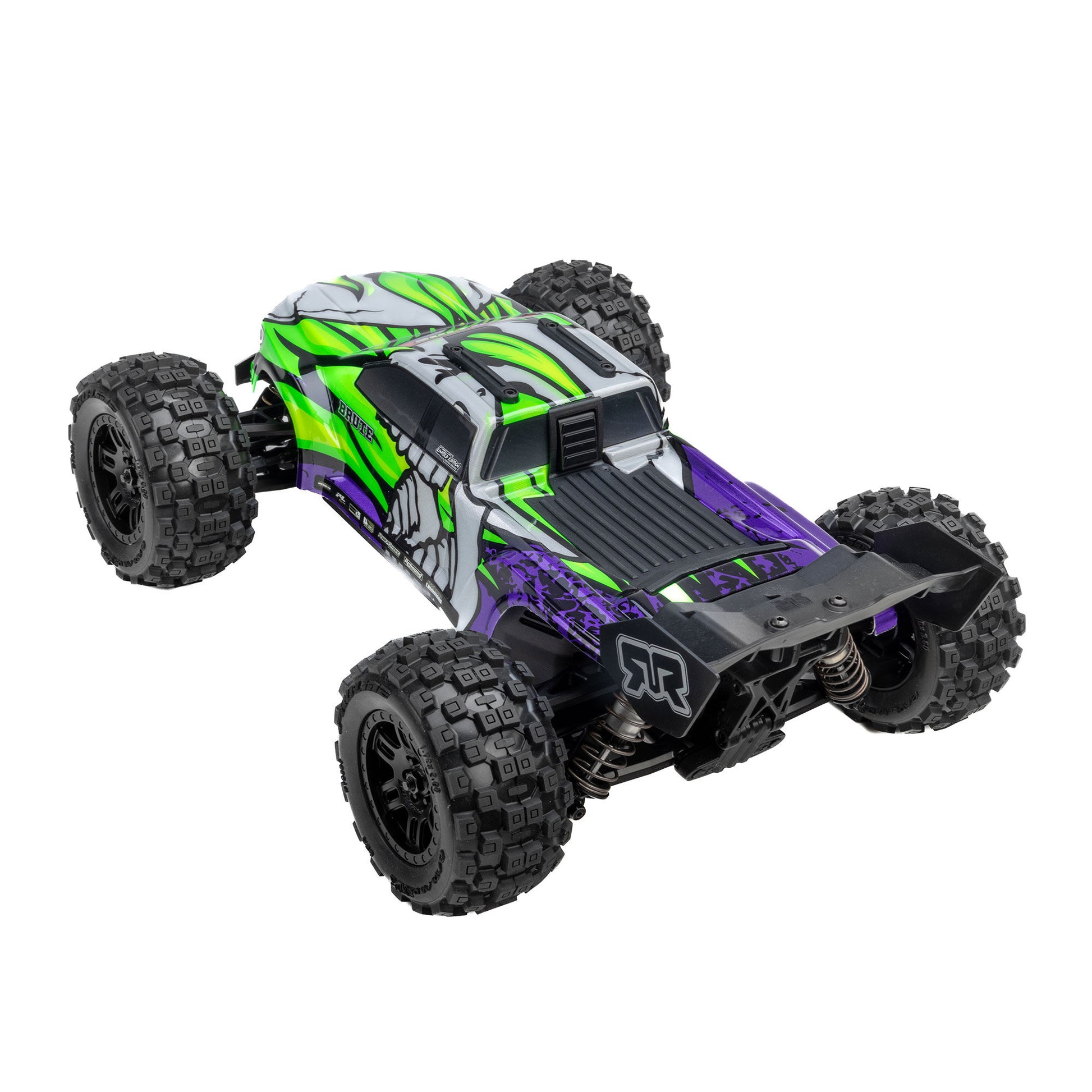 Pro-Line Racing 1030110 1:16 Badlands F/R Tires MTD Black Split Six (Pack of 2)