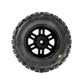 Pro-Line Racing 1030110 1:16 Badlands F/R Tires MTD Black Split Six (Pack of 2)