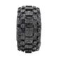 Pro-Line Racing 1030110 1:16 Badlands F/R Tires MTD Black Split Six (Pack of 2)