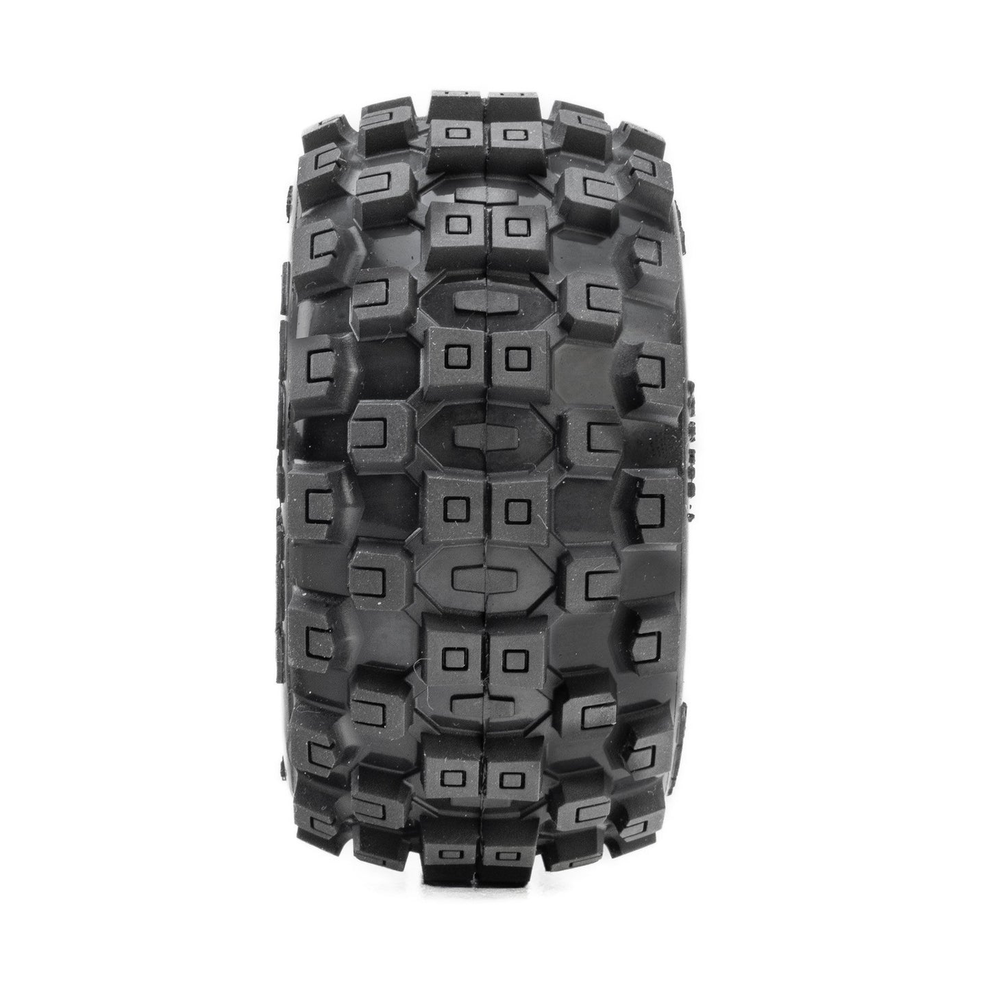 Pro-Line Racing 1030110 1:16 Badlands F/R Tires MTD Black Split Six (Pack of 2)