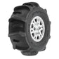 Pro-Line Racing 1030910 1:16 Dumont F/R Tires MTD Silver Impulse (Pack of 4)