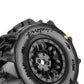 Pro-Line Racing PRO1030911 1:16 Dumont Paddle Tires Mounted 12mm Black Split Six