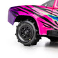 Pro-Line Racing PRO1030911 1:16 Dumont Paddle Tires Mounted 12mm Black Split Six