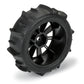Pro-Line Racing 1031010 1:14 Dumont F/R Tires MTD 12mm Black Mach-10 (Pack of 4)