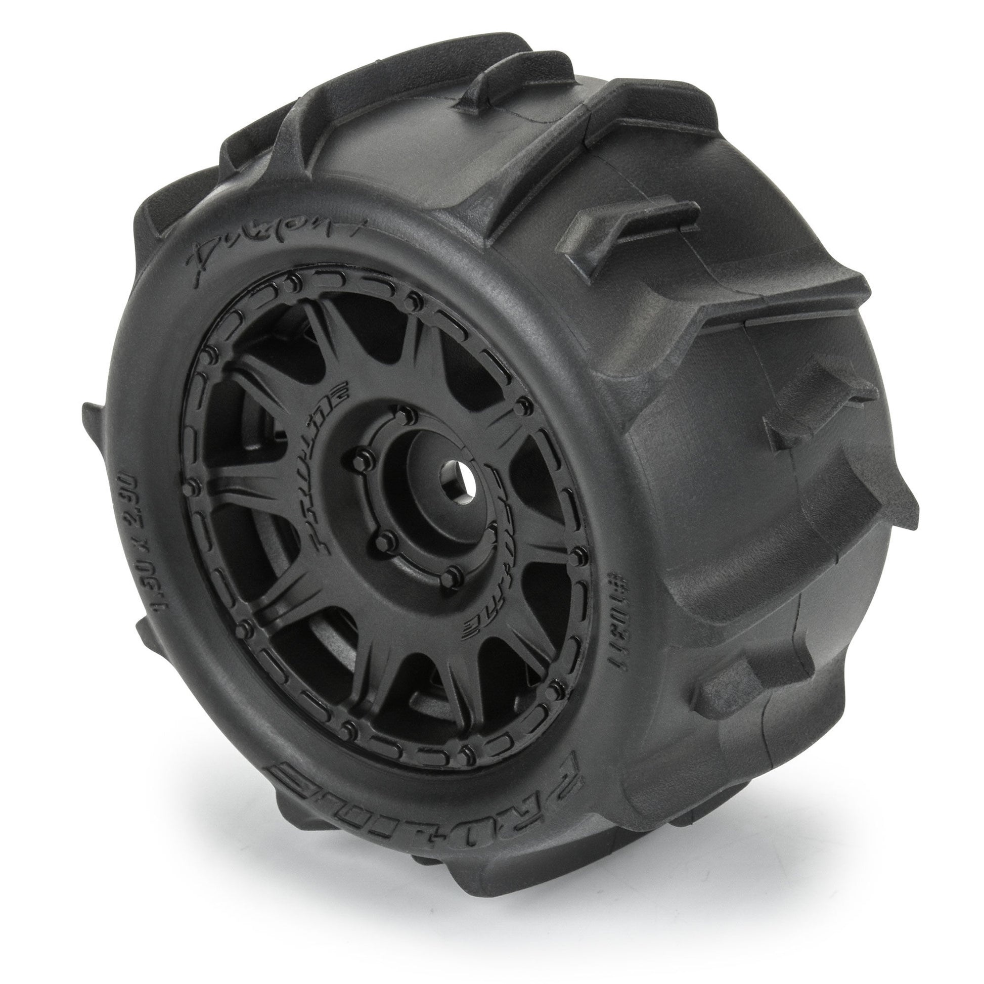 Pro-Line Racing 1031110 1:18 Dumont F/R Tires MTD 12mm Black Raid (Pack of 4)