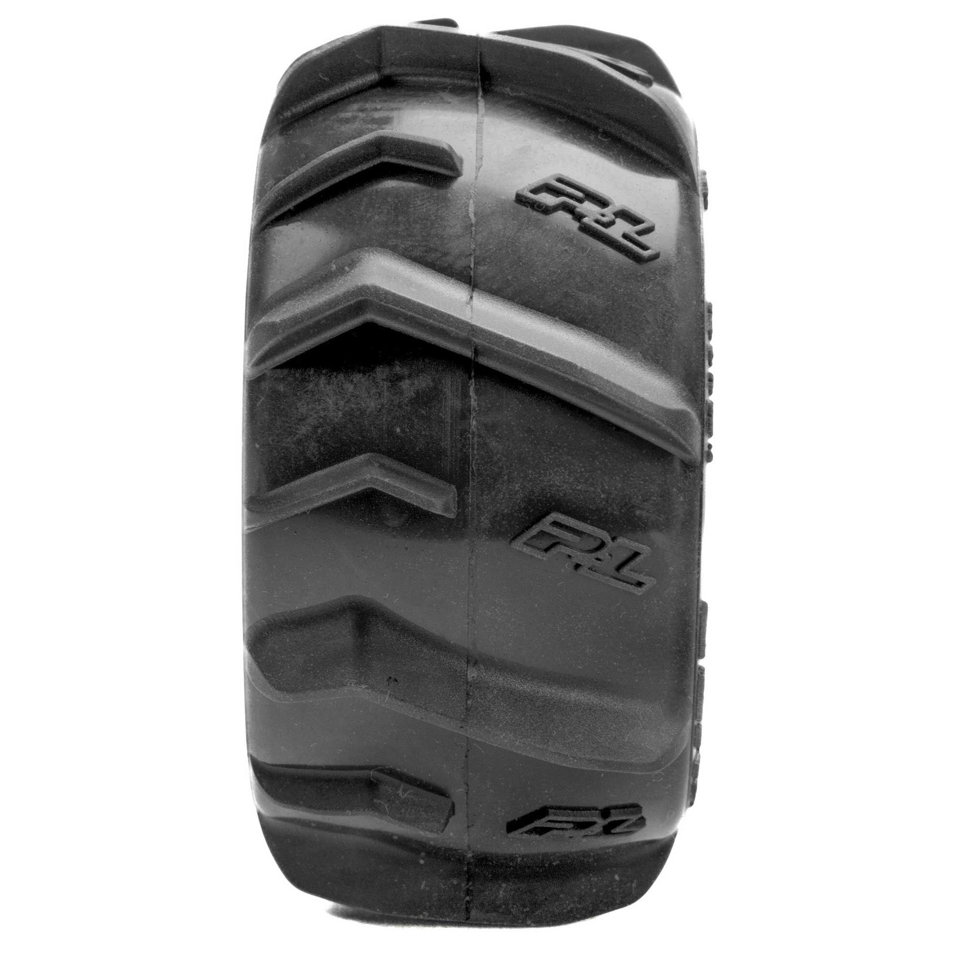 Pro-Line Racing PRO1031210 1:16 Dumont Paddle Tires Mounted 12mm Black Split Six