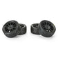 Pro-Line Racing 1032010 1:14 Vector Tire MTD Black Mach-10 Wheel (Pack of 4)