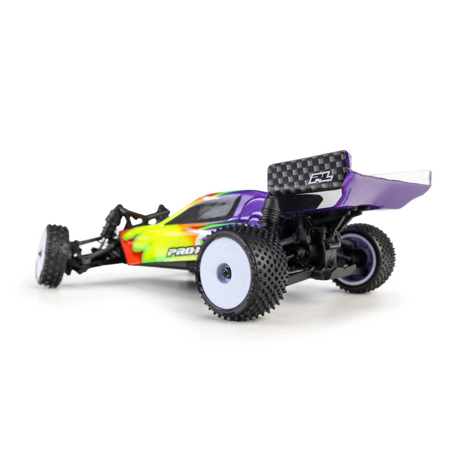Pro-Line Racing PRO1035513 1:24 Wedge FR & Prism RR Carpet Tires Mounted, White