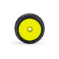 Pro-Line Racing PRO1035612 1:28 Prism Front/Rear Carpet Tire Mounted 7mm, Yellow