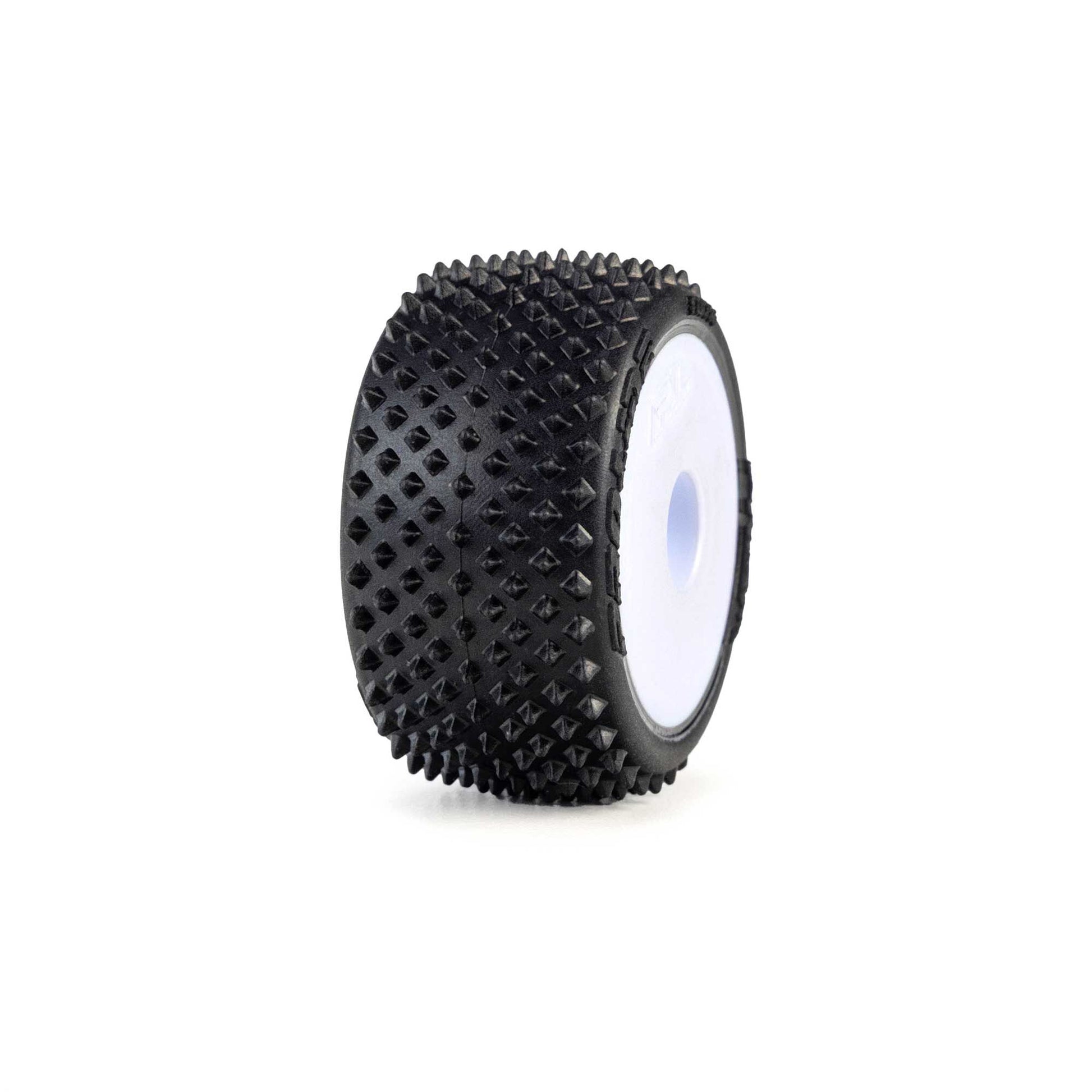 Pro-Line Racing PRO1035613 1:28 Prism Front/Rear Carpet Tires Mounted 7mm, White
