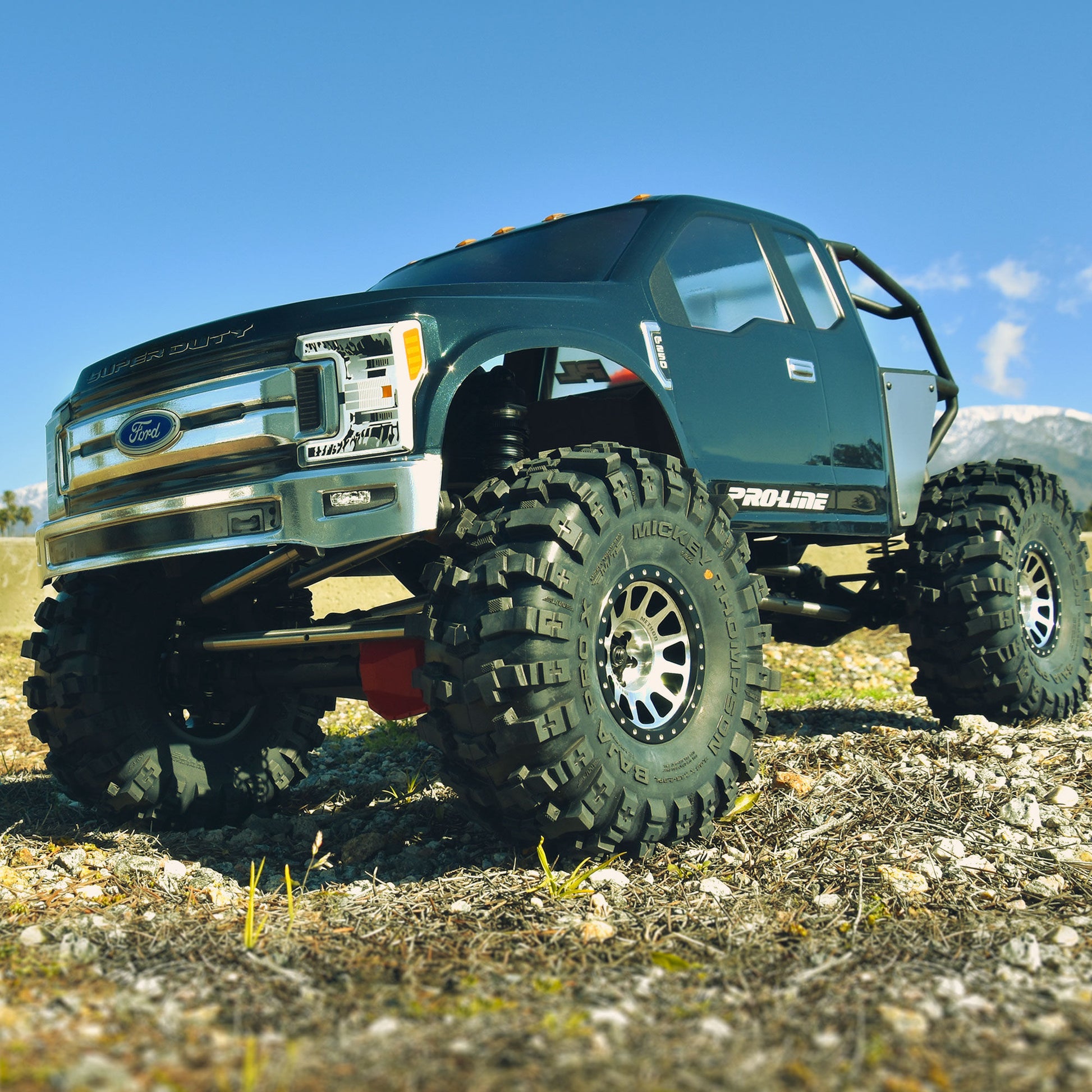 Pro-Line Racing 361600 1:6 SCX6 2017 Ford F-250 Super Duty Cab-Only Clear Body