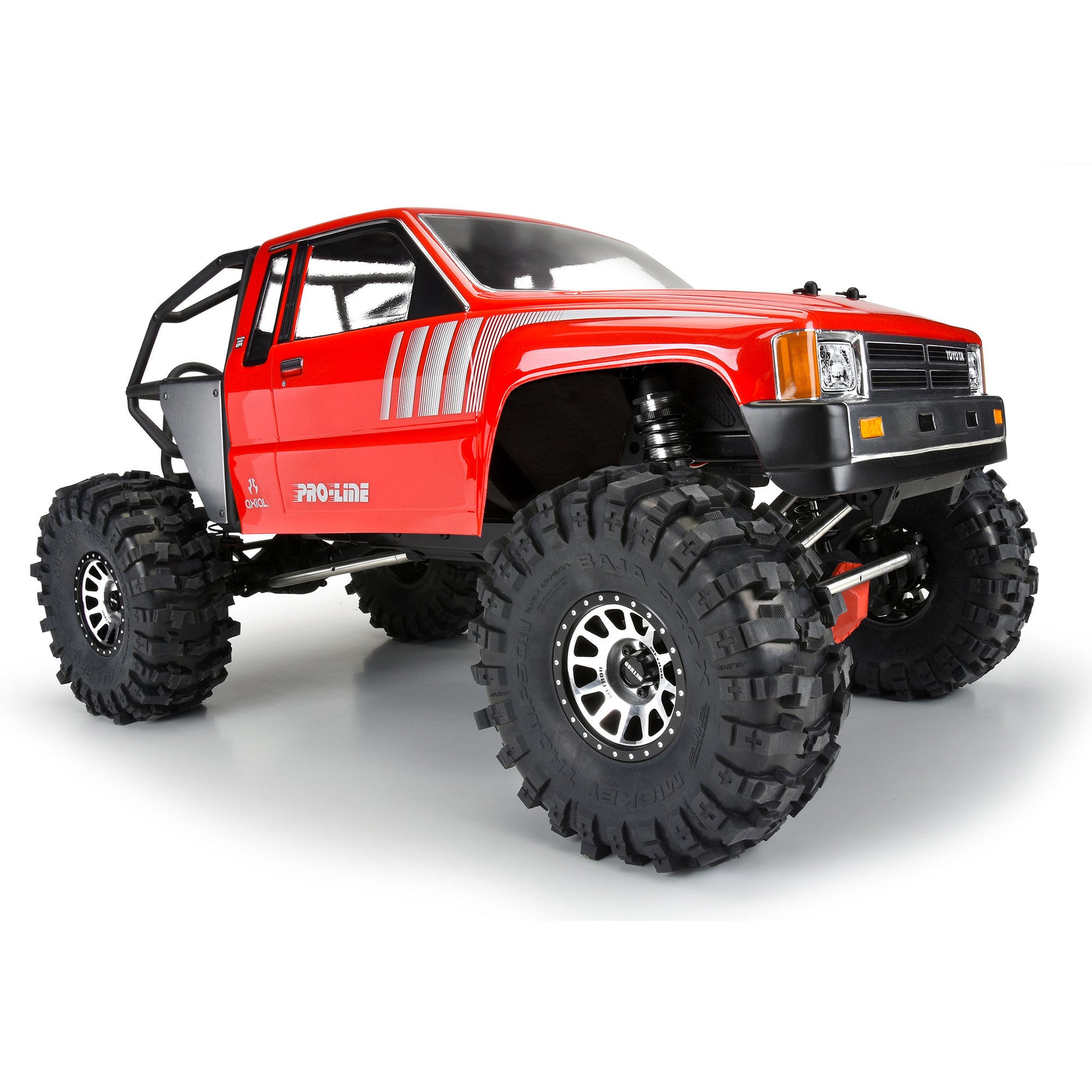 Pro-Line Racing 362200 1:6 SCX6 1985 Toyota Hilux SR5 Cab-Only Clear Body