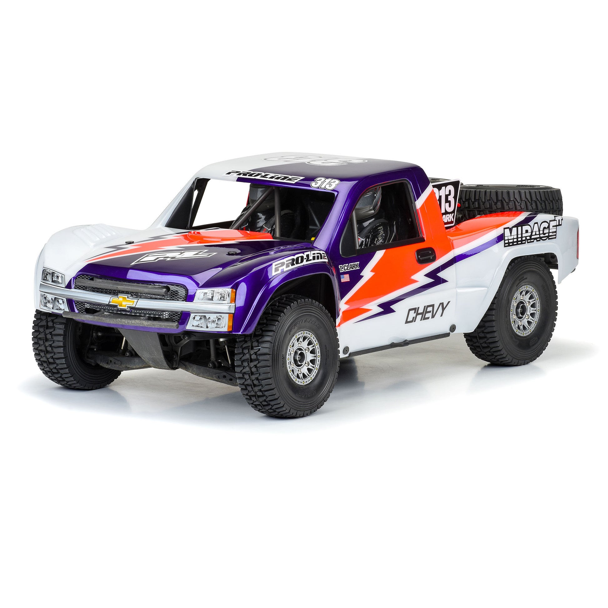 Pro-Line Racing 362417 1:7 Pre-Cut 2007 Chevy Silverado Clear Body