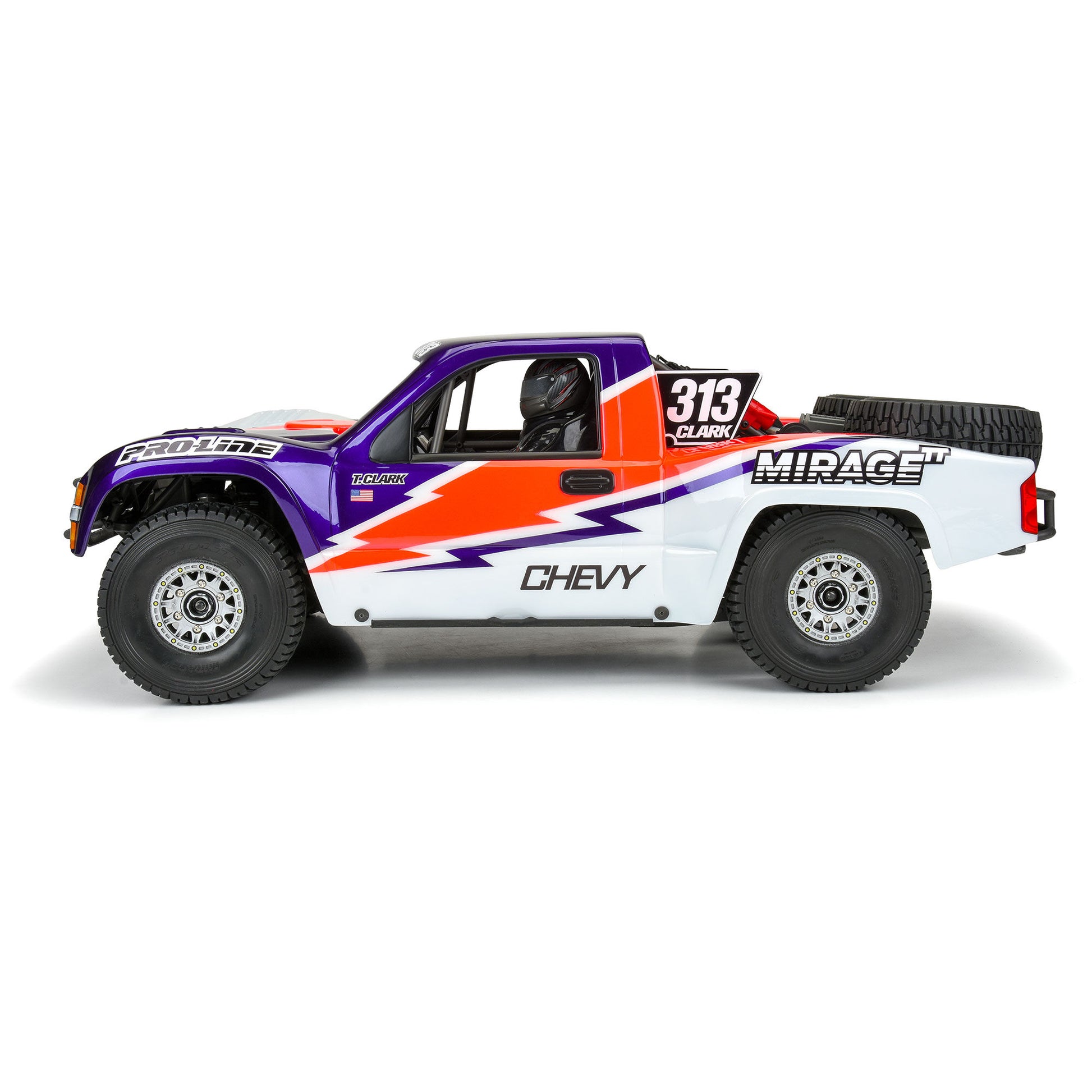 Pro-Line Racing 362417 1:7 Pre-Cut 2007 Chevy Silverado Clear Body