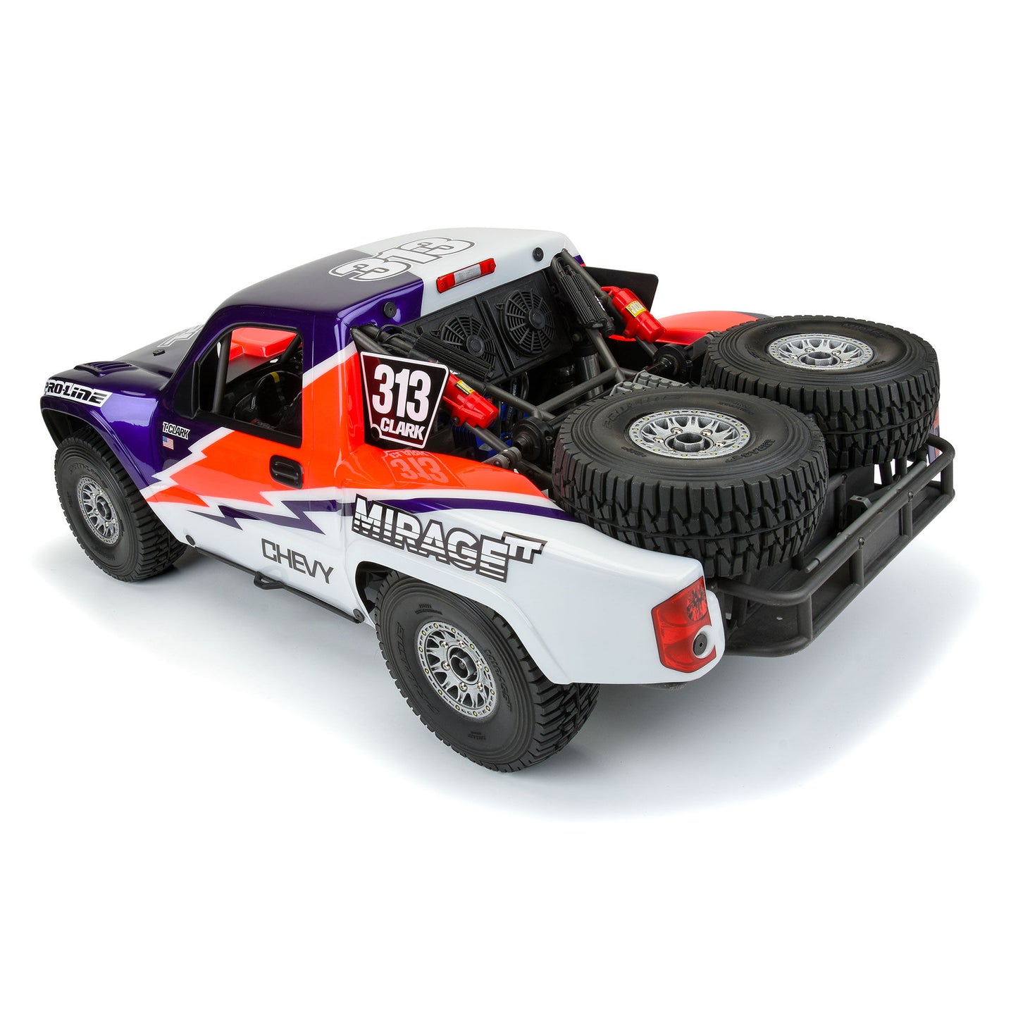 Pro-Line Racing 362417 1:7 Pre-Cut 2007 Chevy Silverado Clear Body
