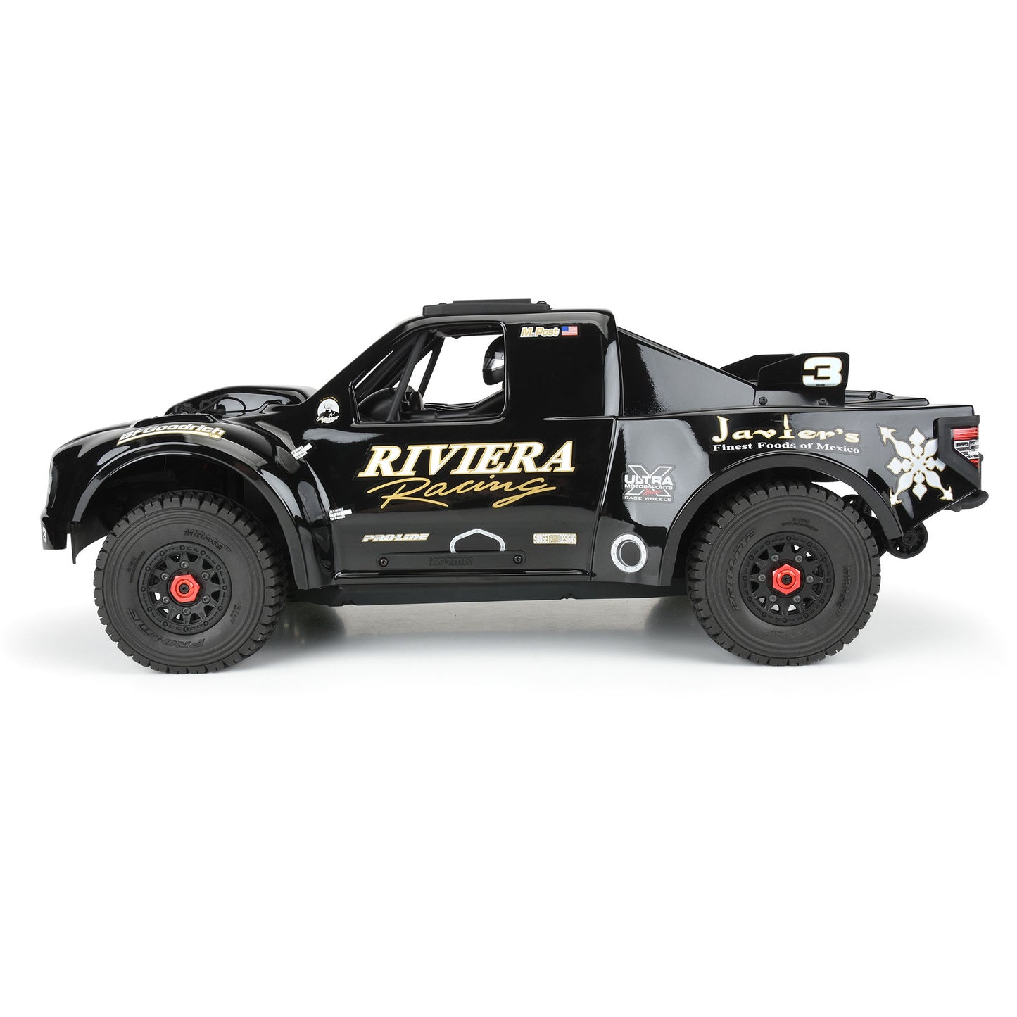 Pro-Line Racing 363818 1:8 1997 Ford F-150 Trophy Truck Riviera Black Body