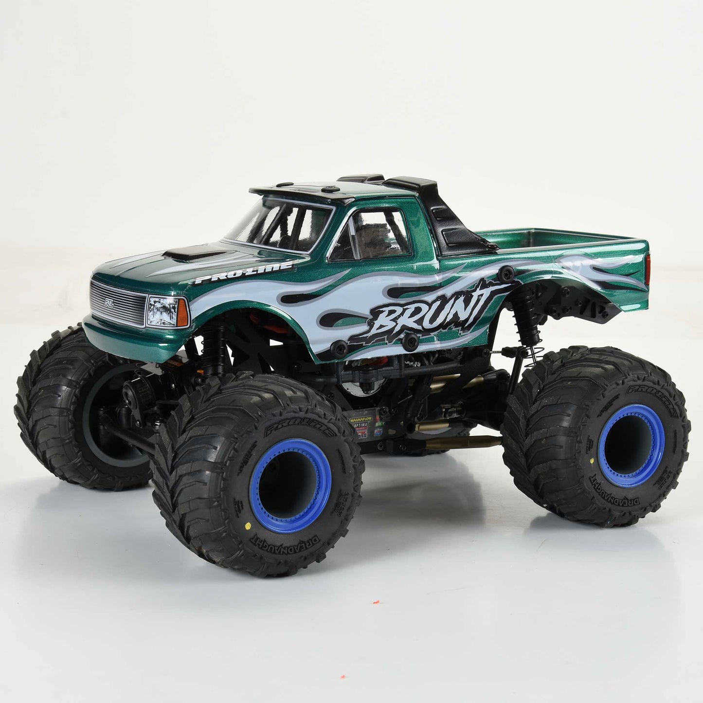 Pro-Line Racing 365817 1:18 Losi Mini LMT Pre-Cut Brunt Clear Body