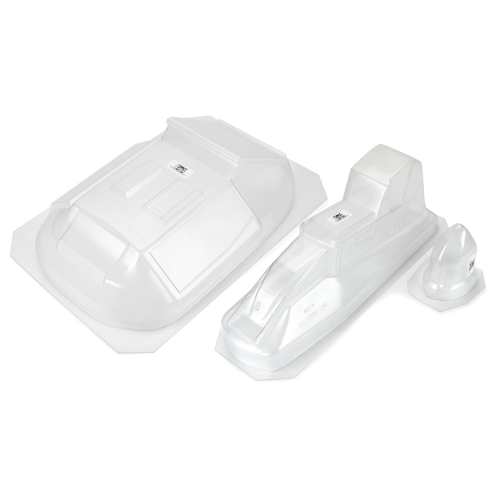 Pro-Line Racing 367400 1:10 Sprint Car Light Weight Clear Body Panel Kit