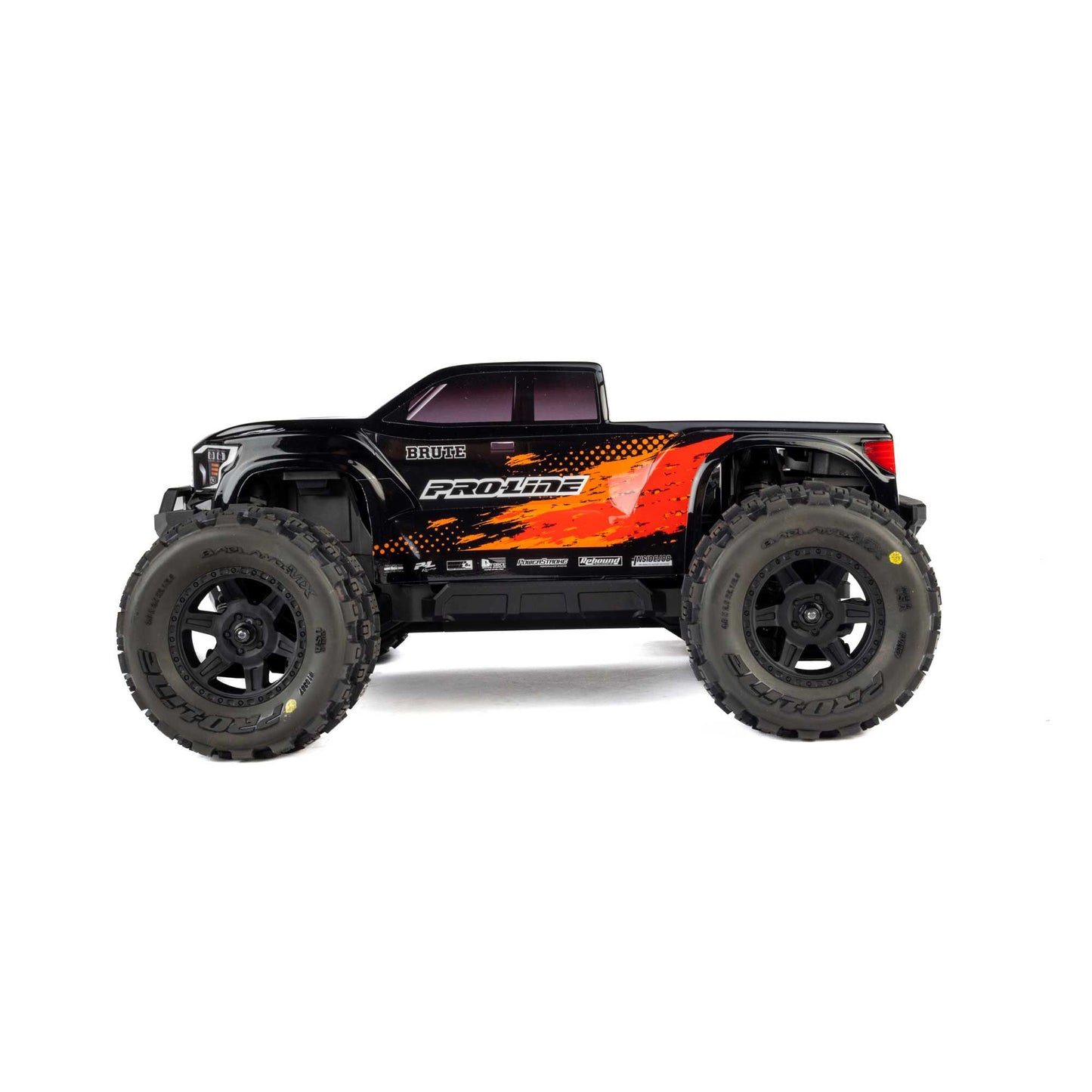 Pro-Line Racing PRO368118 1:16 Pre-Cut Truck Body Tough Color Black