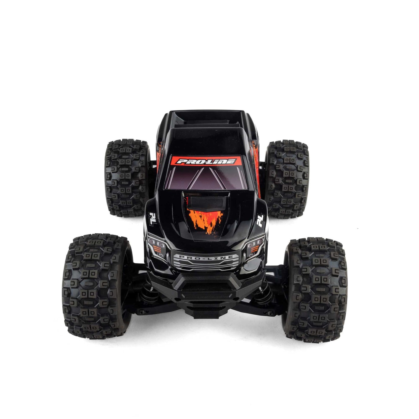 Pro-Line Racing PRO368118 1:16 Pre-Cut Truck Body Tough Color Black