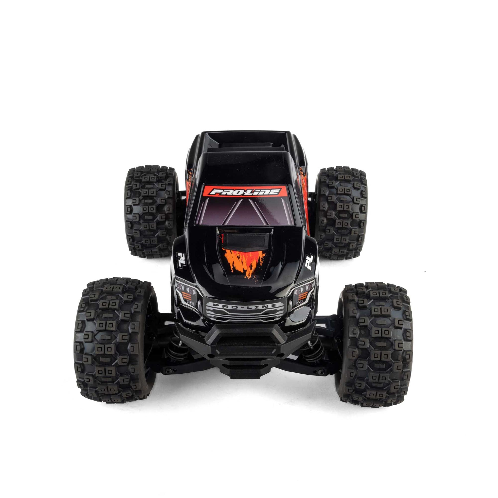 Pro-Line Racing PRO368118 1:16 Pre-Cut Truck Body Tough Color Black
