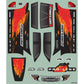 Pro-Line Racing PRO368118 1:16 Pre-Cut Truck Body Tough Color Black