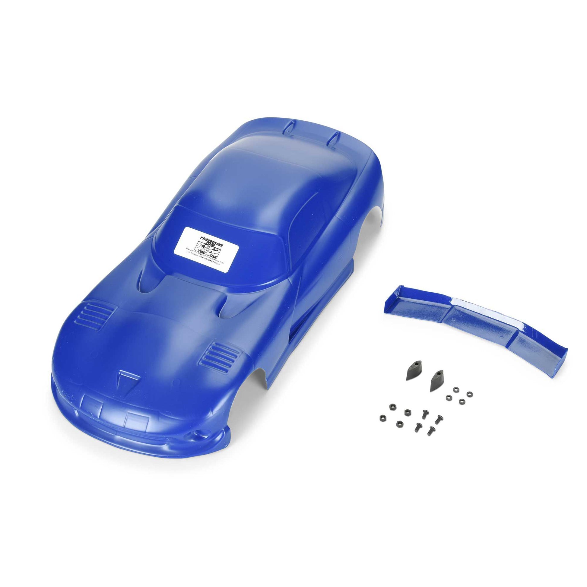 Pro-Line Racing 368413 1:12 Losi NASCAR Pre-Cut 2002 Dodge Viper GTS Blue Body