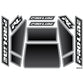 Pro-Line Racing PRO368720 1:8 Limited Edition Pre-Painted Sector Flame Body