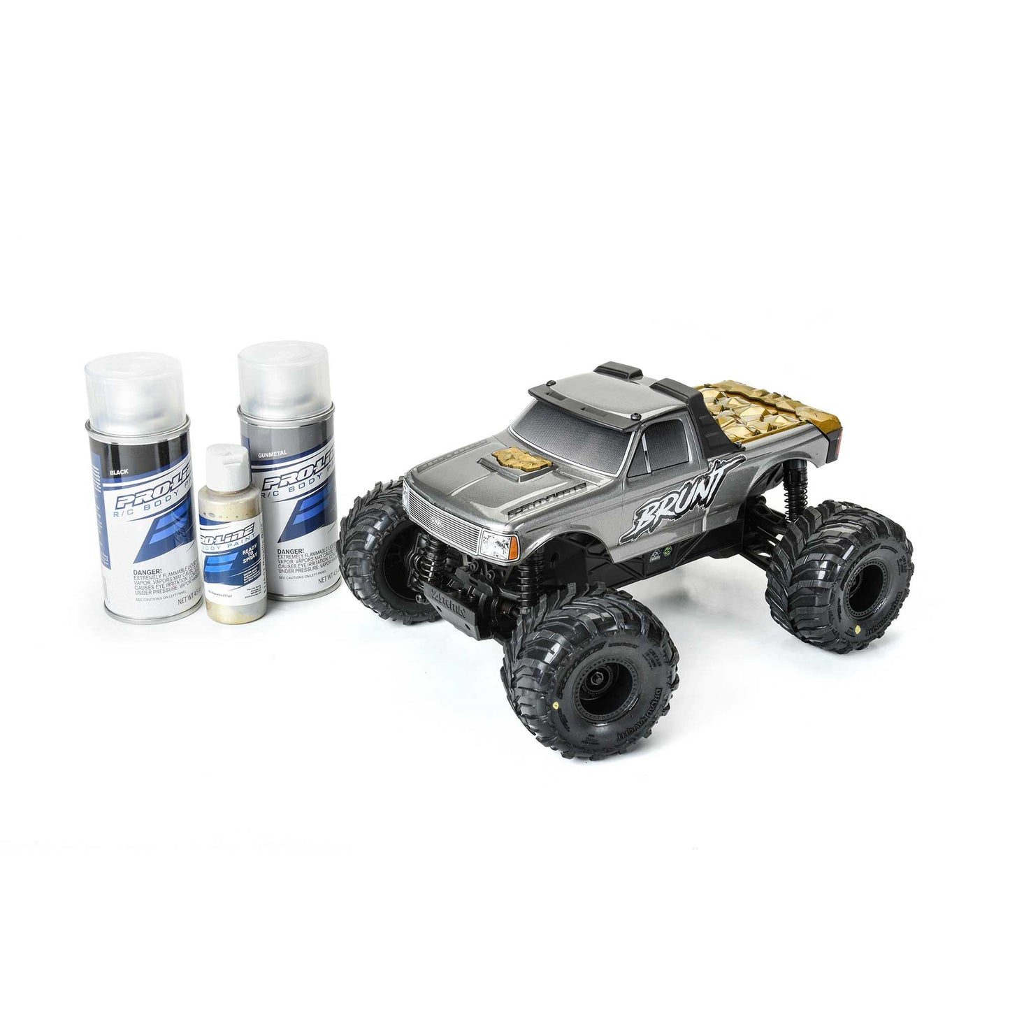 Pro-Line Racing 368917 1:16 ARRMA QUAKE GROM Brunt Clear Body