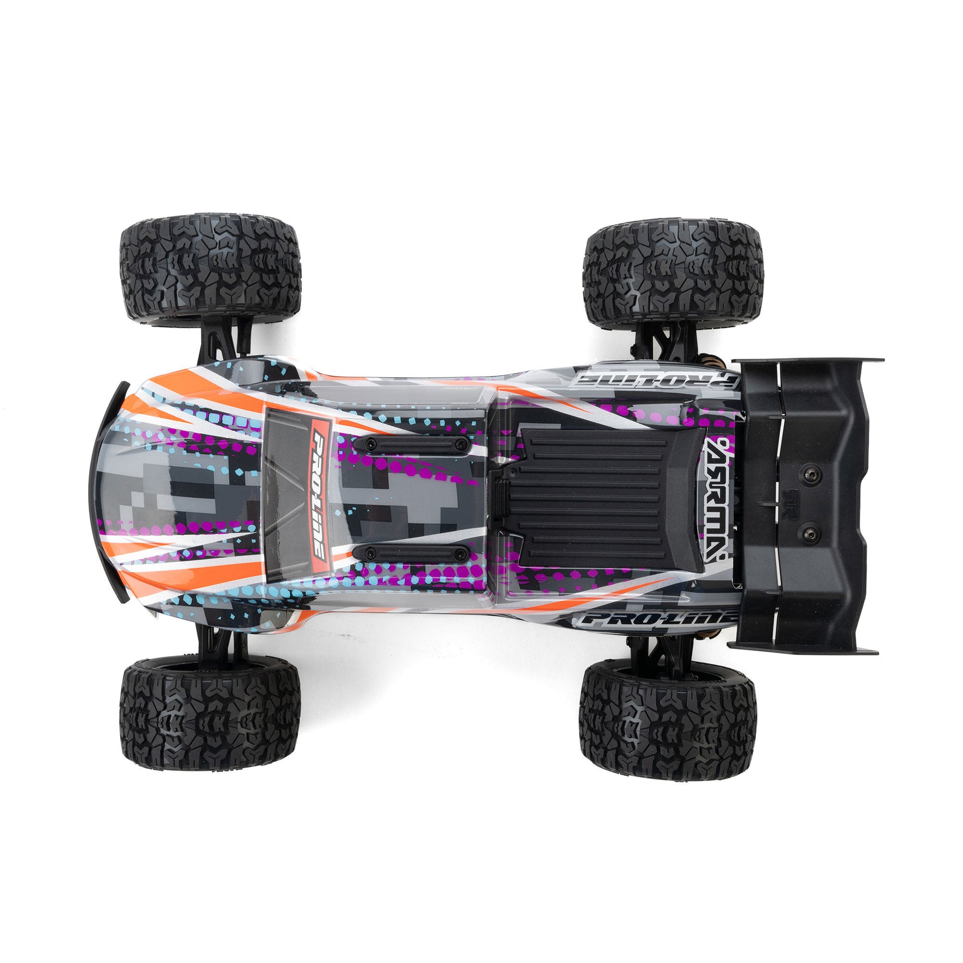 Pro-Line Racing 369321 1:16 PreCut/PrePainted Brute Digi Body w/ Clipless System