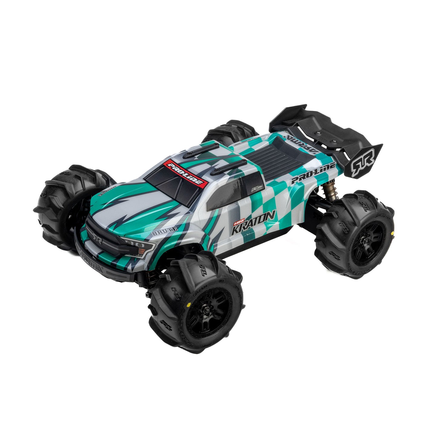 Pro-Line Racing 369322 1:16 Brute Body Checkmate with Clipless System