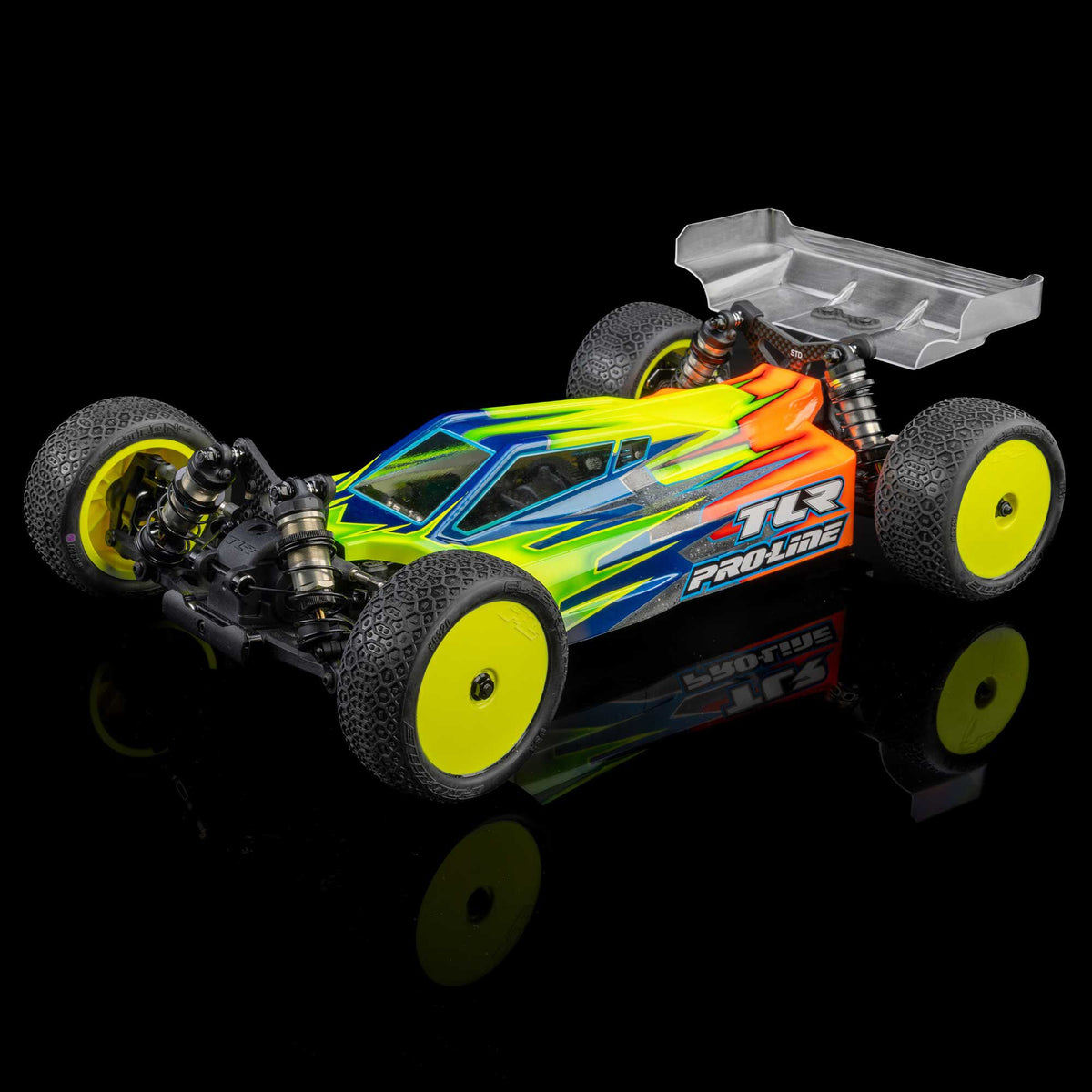 Pro-Line Racing 370125 1:10 TLR 22X-4 2.0 Sector Light Weight Clear Body