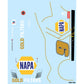 Pro-Line Racing 371720 1:12 Chase Elliott #9 NAPA DIY Clear 2025 Body