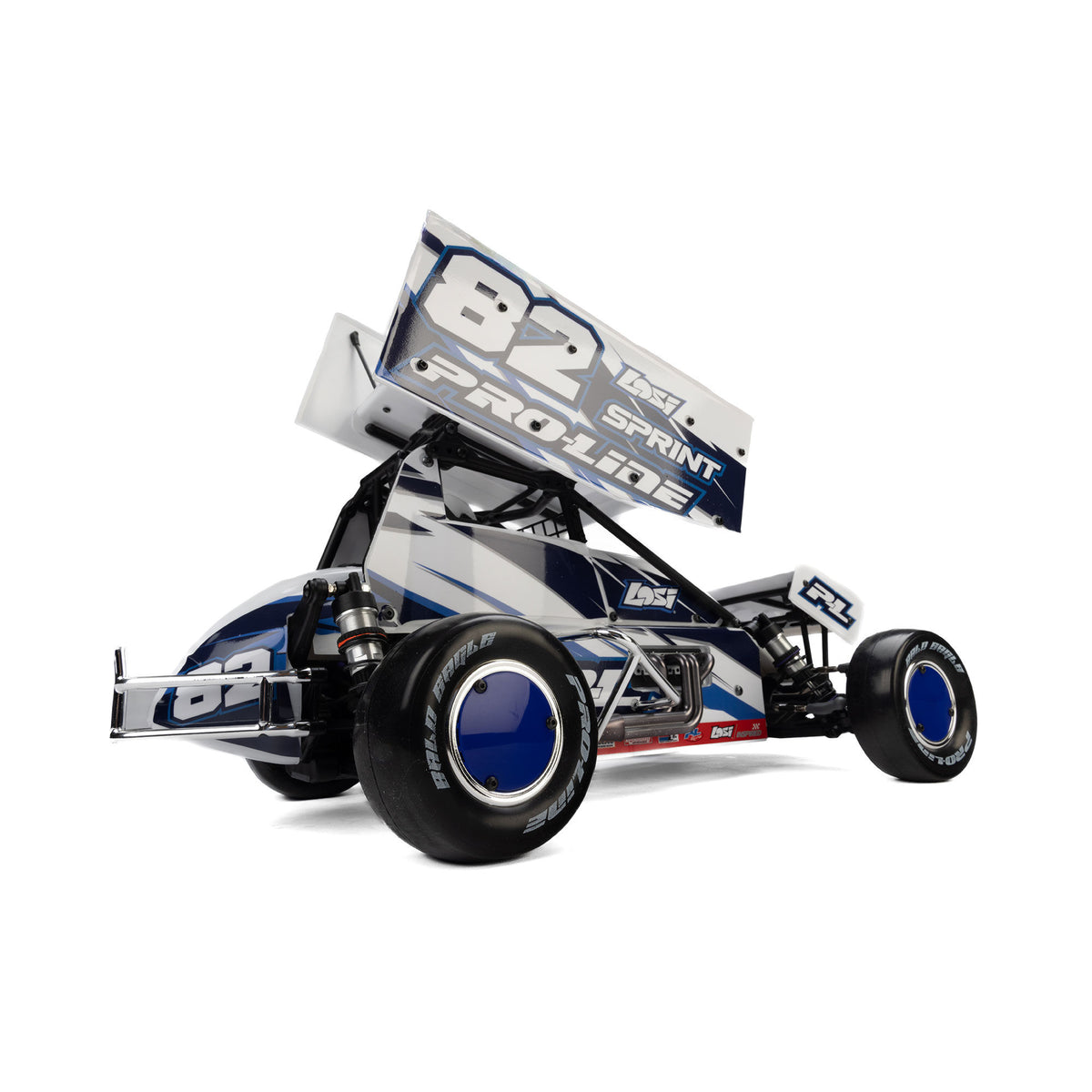 Pro-Line Racing 832417 1:10 Bald Eagle MC Rear Dirt Oval Tires (Pack of 2)