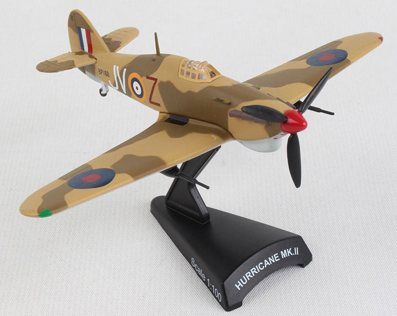 Daron Worldwide Trading PS5340-3 1:100 Hawker Hurricane III RAF Diecast Model
