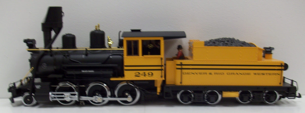 LGB 21192 Denver & Rio Grande 2-6-0 Steam Locomotive & Tender w/ MTS Sound LN/Box
