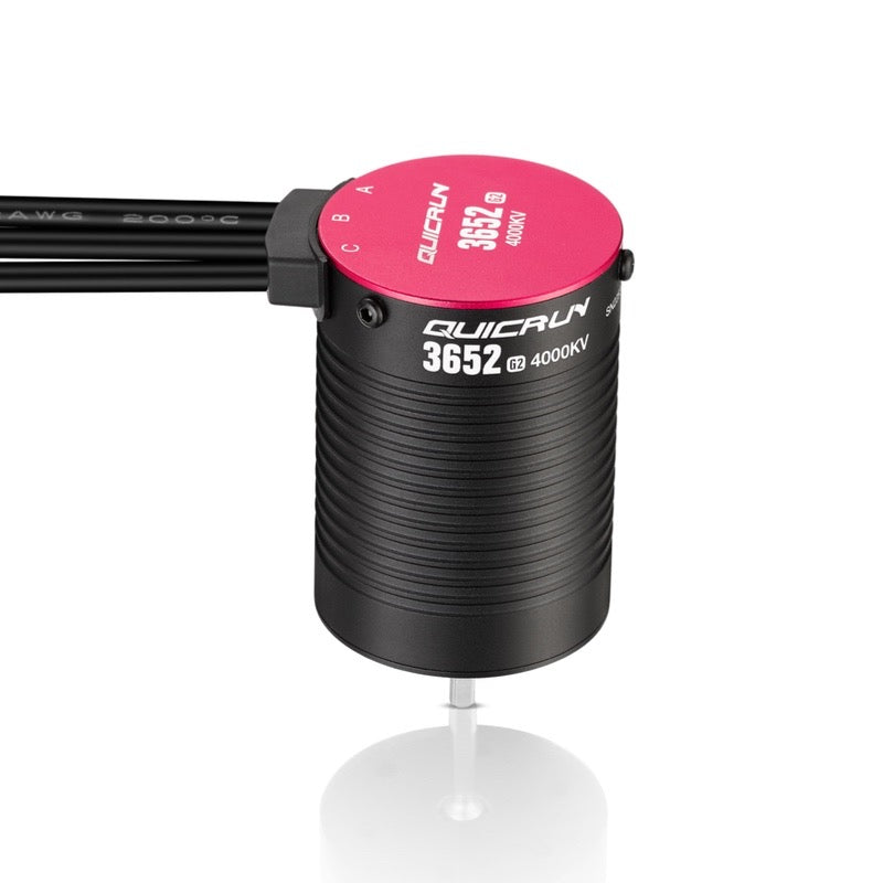 HobbyWing 30404402 QuicRun 3652 SL 5400KV G2 Sensored Brushless Motor